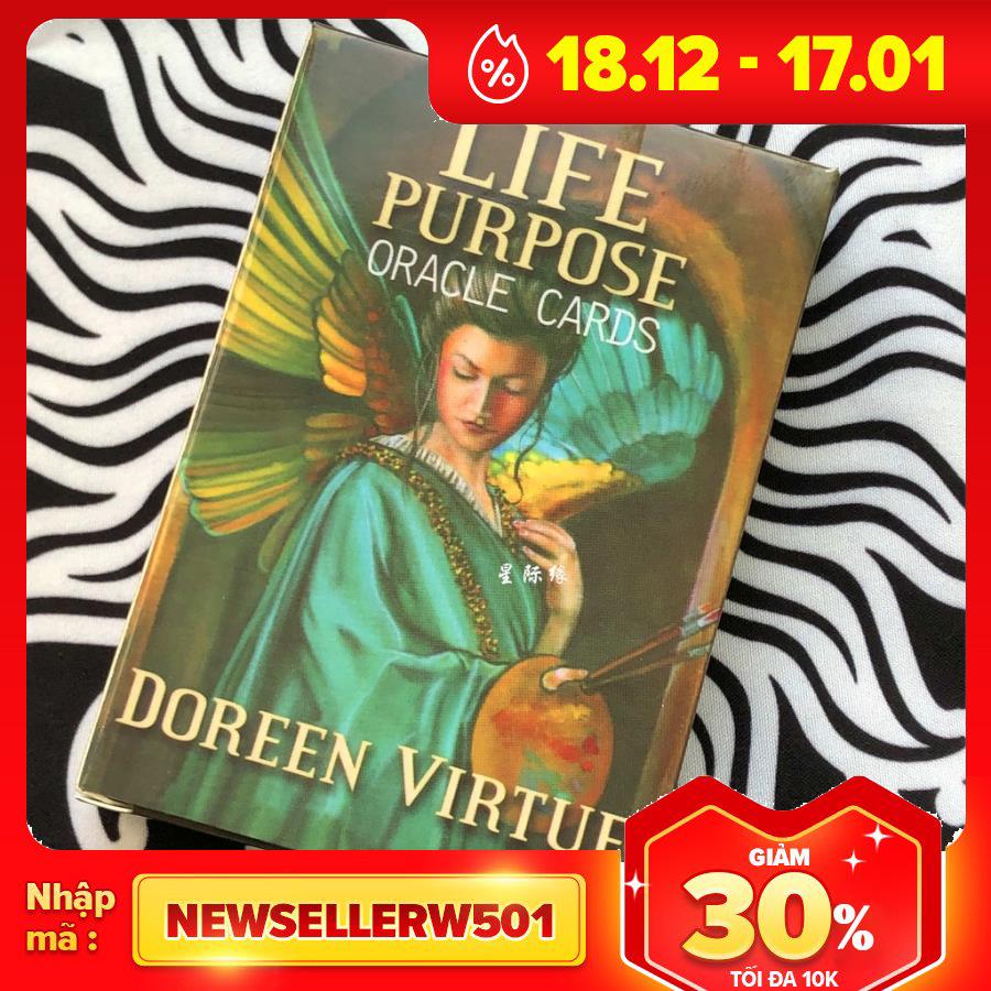 Bộ Bài Tarot Life Purpose Oracle Cards H14 New Đẹp