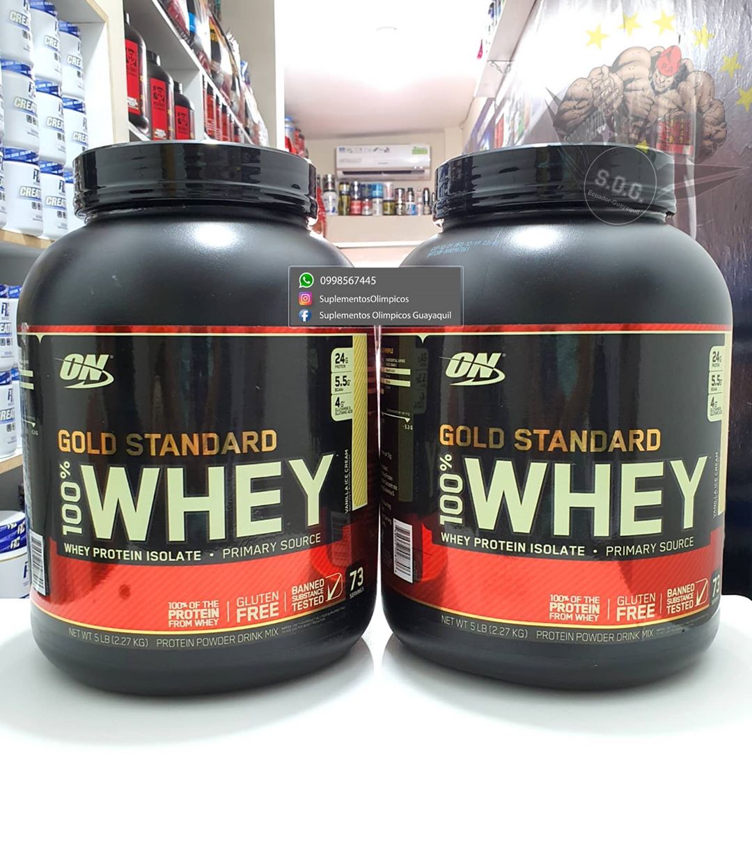 Whey gold standard 5lbs