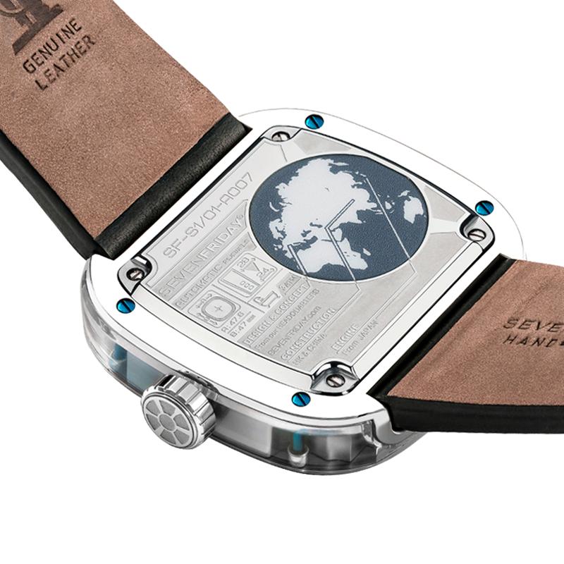 ĐỒNG HỒ UNISEX SEVENFRIDAY CƠ TỰ ĐỘNG (AUTOMATIC) CAO CẤP S1/01
