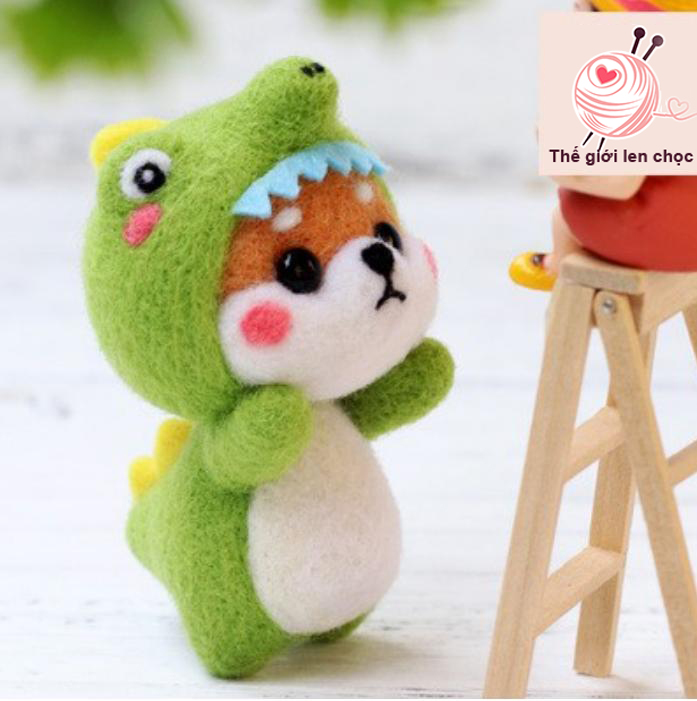 [LEN CHỌC CÓ HƯỚNG DẪN] BỘ KIT SHIBA VUI VẺ 2