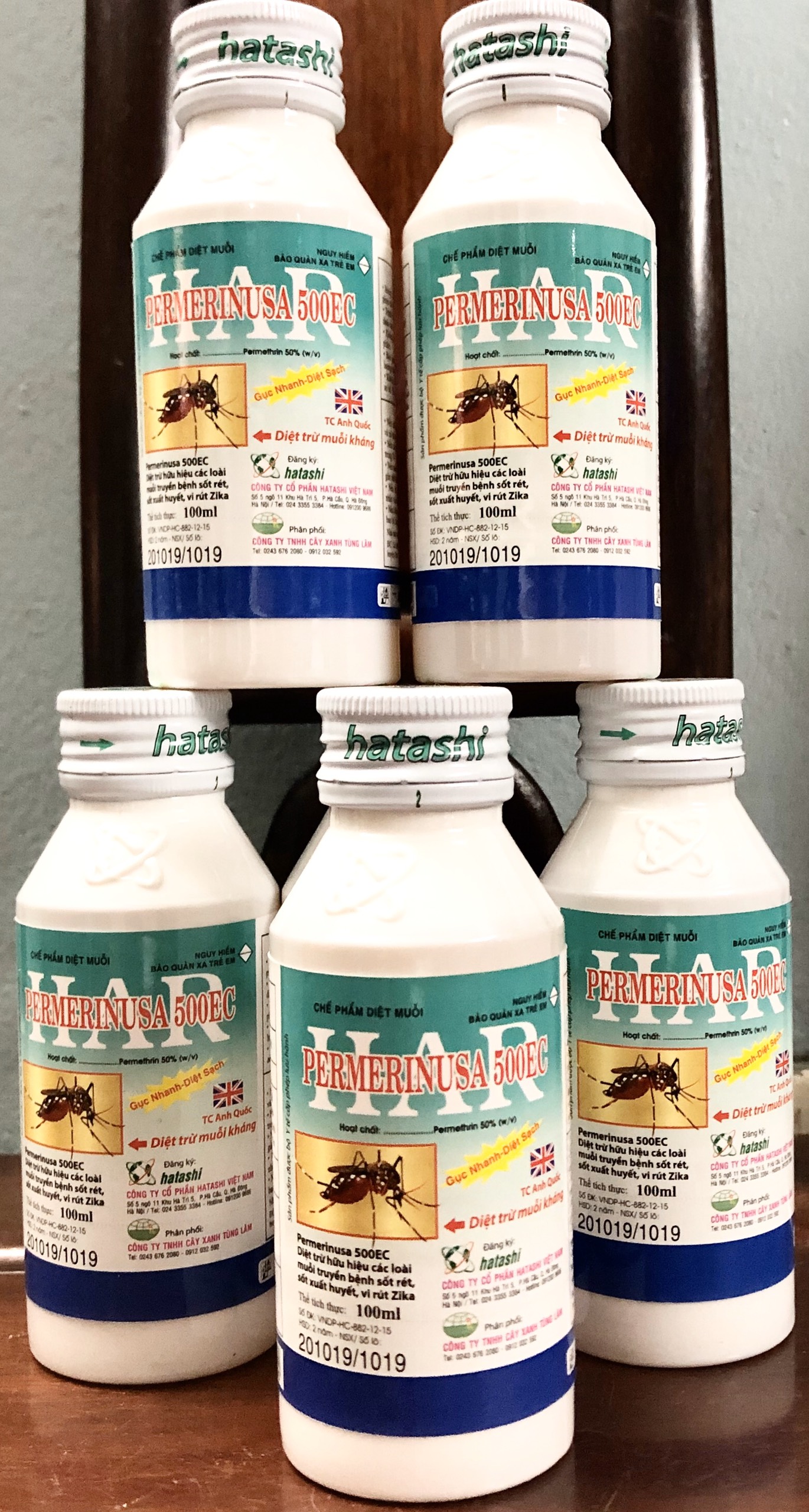Thuốc diệt chống muỗi PERMERUNISA 500EC