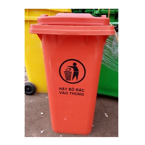 Thùng rác nhựa 120 lít