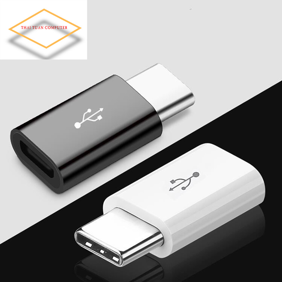 [HCM]Đầu chuyển từ cổng Micro USB 2.0 sang USB 3.1 Type C