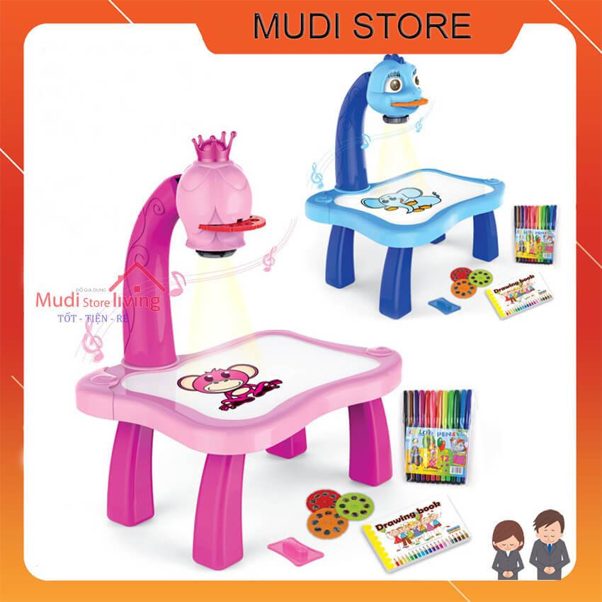 >> BÁO GIÁ BỘ ĐÈN CHIẾU HÌNH TẬP VẼ CHO BÉ | Shopee Lazada Sendo Tiki mới nhất 50 Bộ bàn đèn chiếu hình tập vẽ thông minh cho trẻ em với 24 hình tập vẽ khác nhau đi kèm 12 bút màu giúp bé thỏa sức sáng tạo và phối màu ngộ nghĩnh dễ thương