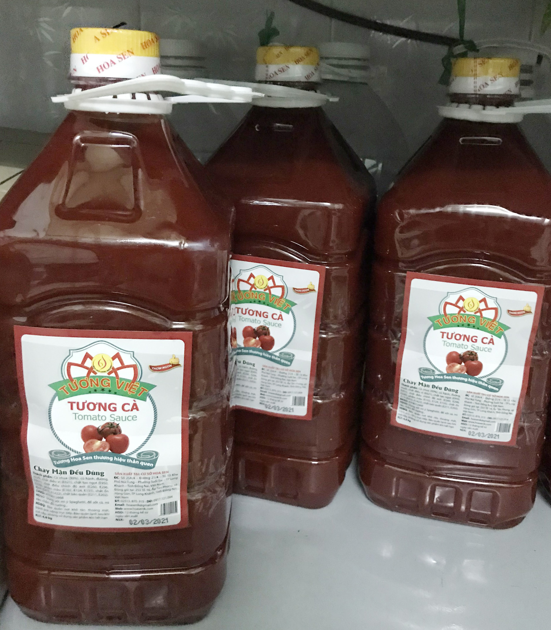 Tương Cà Hoa Sen (Can 5kg)
