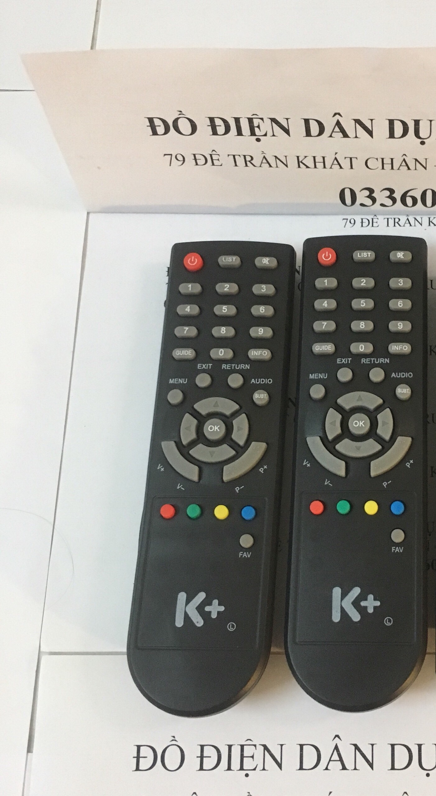 Điều khiển K+ SD đời cũ