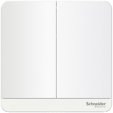 Bộ công tắc đôi 2 chiều 16A, có đèn LED- Schneider Electric - E8332L2LED_WE_G19
