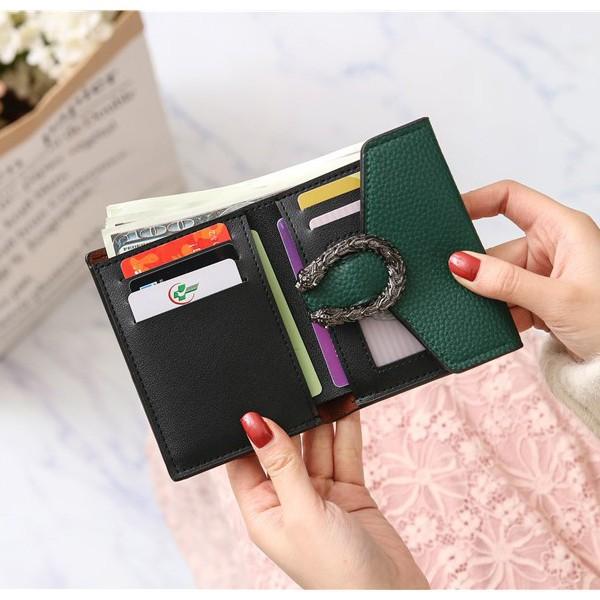 Ví ngắn cầm tay đầu rồng VMN09