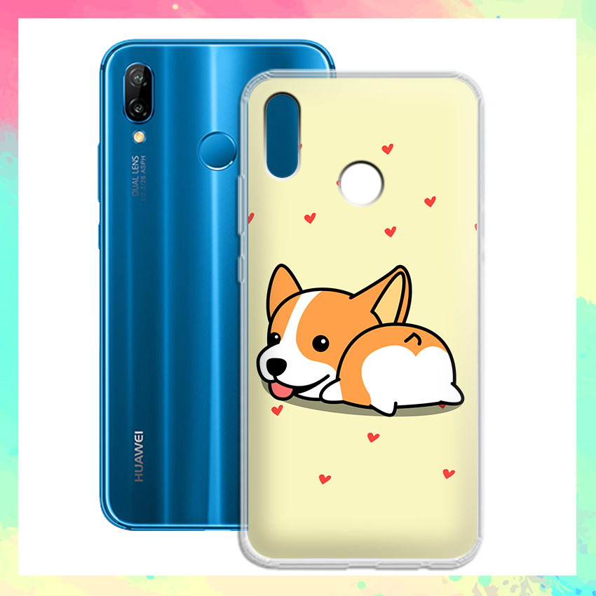 [HCM]Ốp lưng Huawei NOVA 3E - 01141 8188 CG01 - Silicone Dẻo