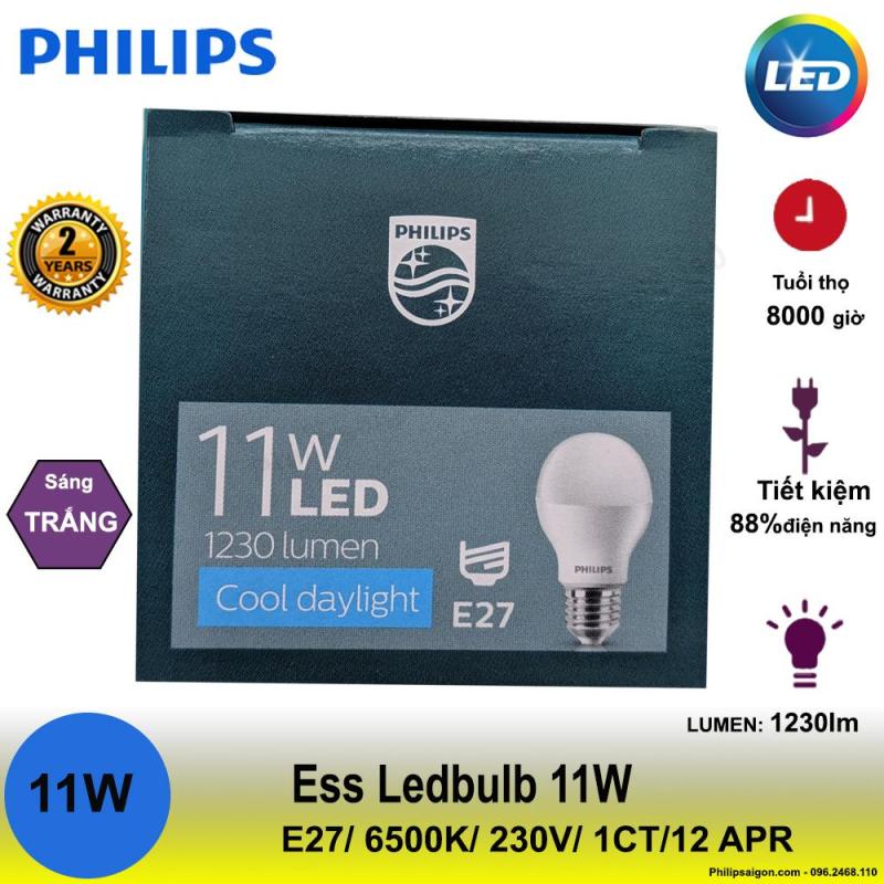 ( Bộ 2) Bóng LEDBulb ESS 11W E27 65000K hoặc 3000K 230V A60