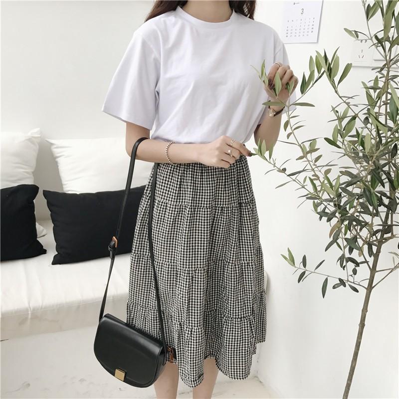 [HCM]ÁO THUN NỮ CỔ TRÒN