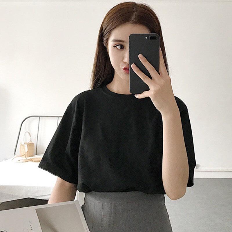 ÁO THUN NỮ CỔ TRÒN BASIC