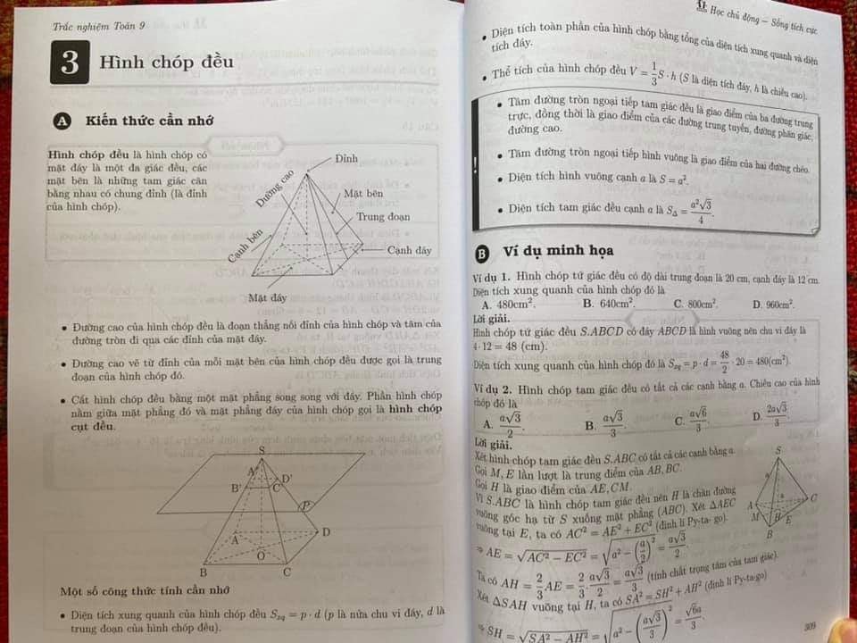 Sách Trắc Nghiệm Toán 9