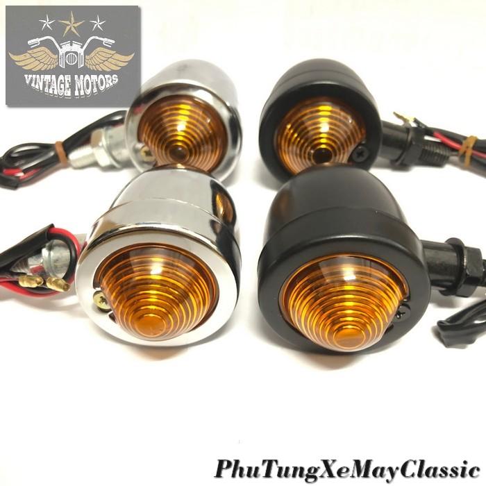 ĐÈN XI NHAN CLASSIC - Đèn Xi nhan độ classic dạng Hột Vịt (Giá đã bao gồm 1 cặp)