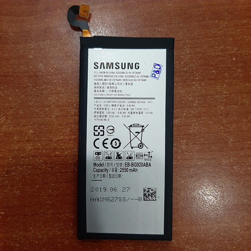 Pin Samsung Galaxy S6 Zin