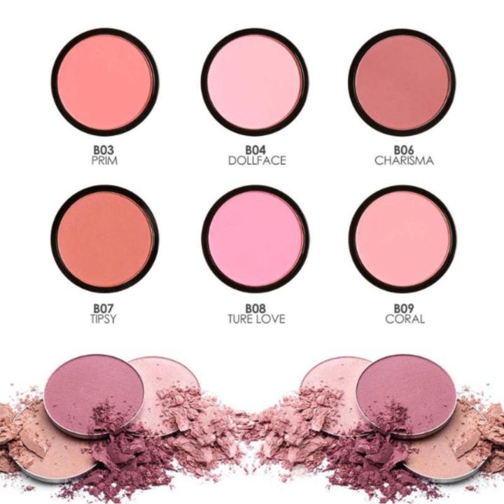 [HCM]Má hồng Focallure Color Mix Multi Use Refill Pan