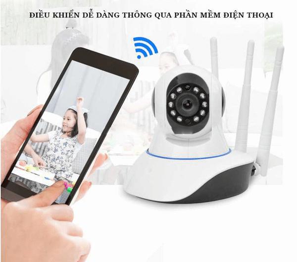 Camera Wifi Ip Chống Trộm Yoosee 3 Râu