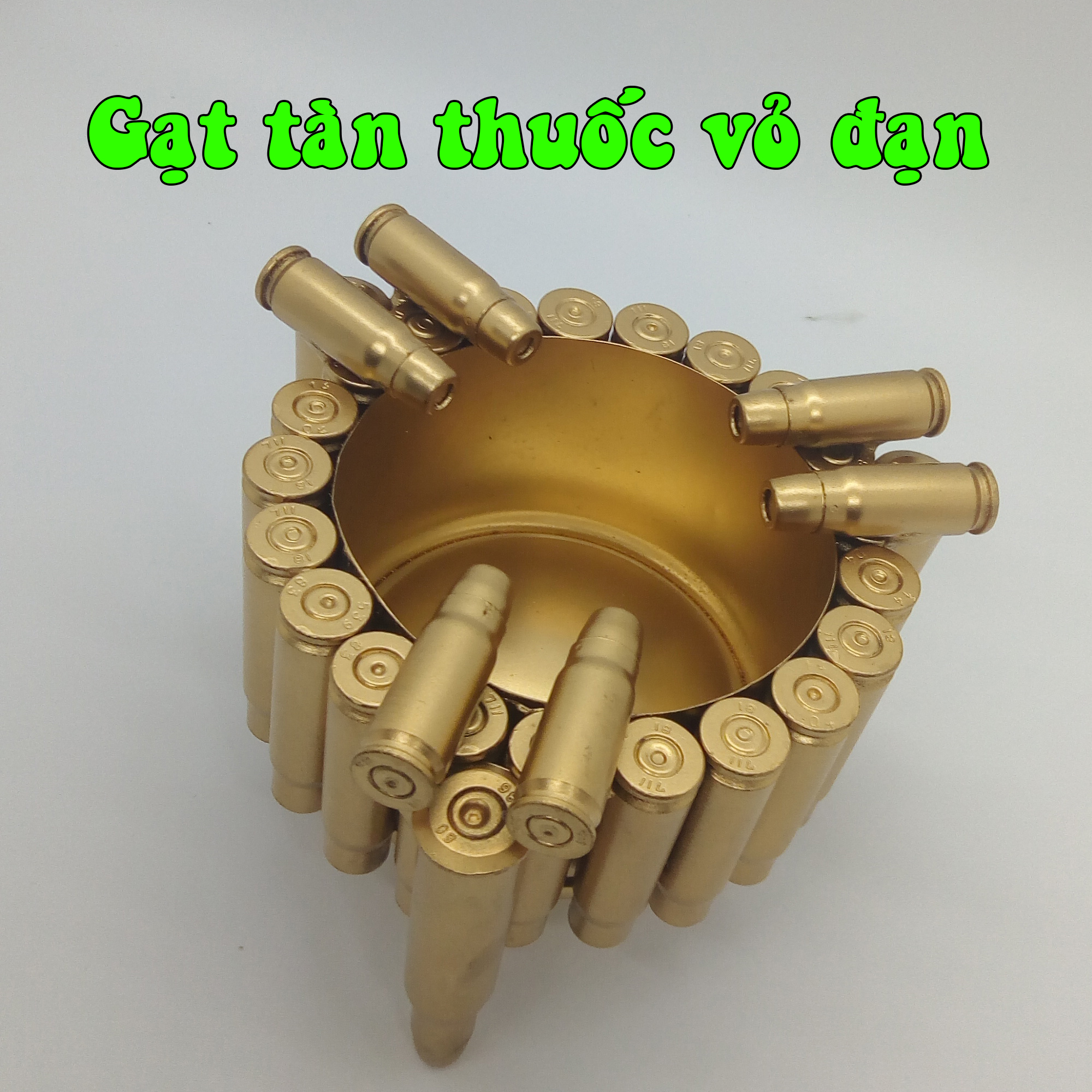 Gạt tàn bằng vỏ AK - quà tặng lính đẹp, đồ lưu niệm ý nghĩa - chubodoistore