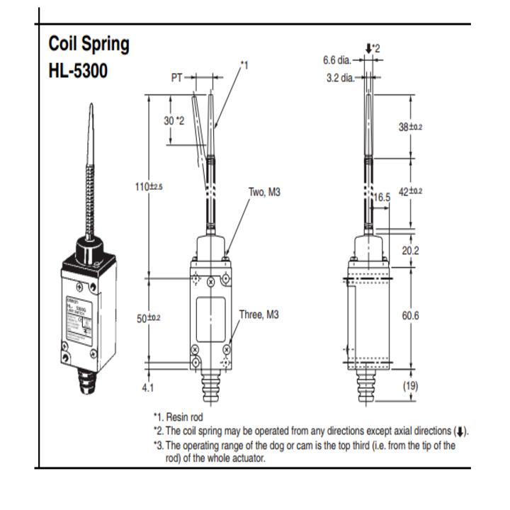 công tắc hành trình omron HL-5300