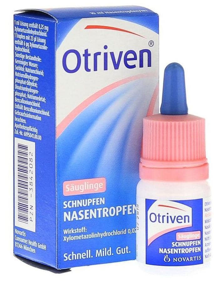 Nhỏ mũi Otriven Đức 0,025%