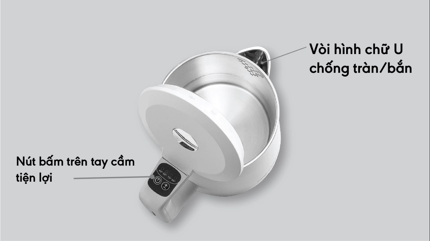 Ấm siêu tốc thông minh GKT2642