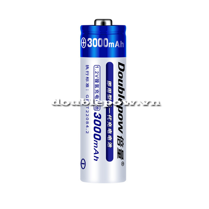 Pin tiểu sạc Doublepow AA 3000mAh dung lượng thật