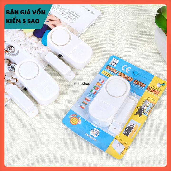 [HCM]Chuông Chống Trộm Bảo Vệ An Ninh Cho Ngôi Nhà Của Bạn - Chuông nhà không dây an toàn - Chuông cửa hệ thống báo trộm chống trộm - Thiết bị chống trộm gắn cửa [GIÁ VỐN]