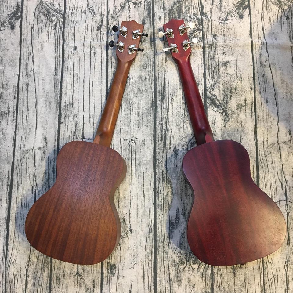 [HCM]Đàn Ukulele gỗ mahogany Size concert ( Tặng kèm 2 phím gẩy phiếu bảo hành 12 tháng)