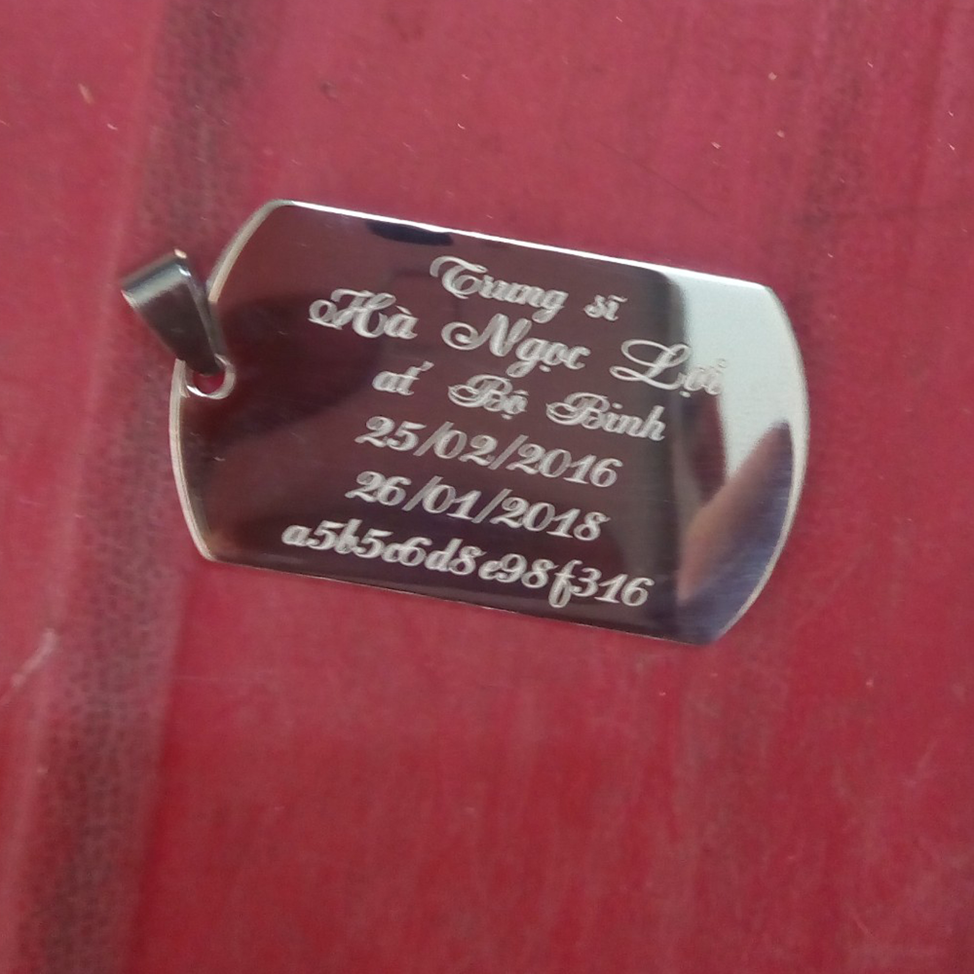 dogtag | thẻ bài lính full dịch vụ khắc hình