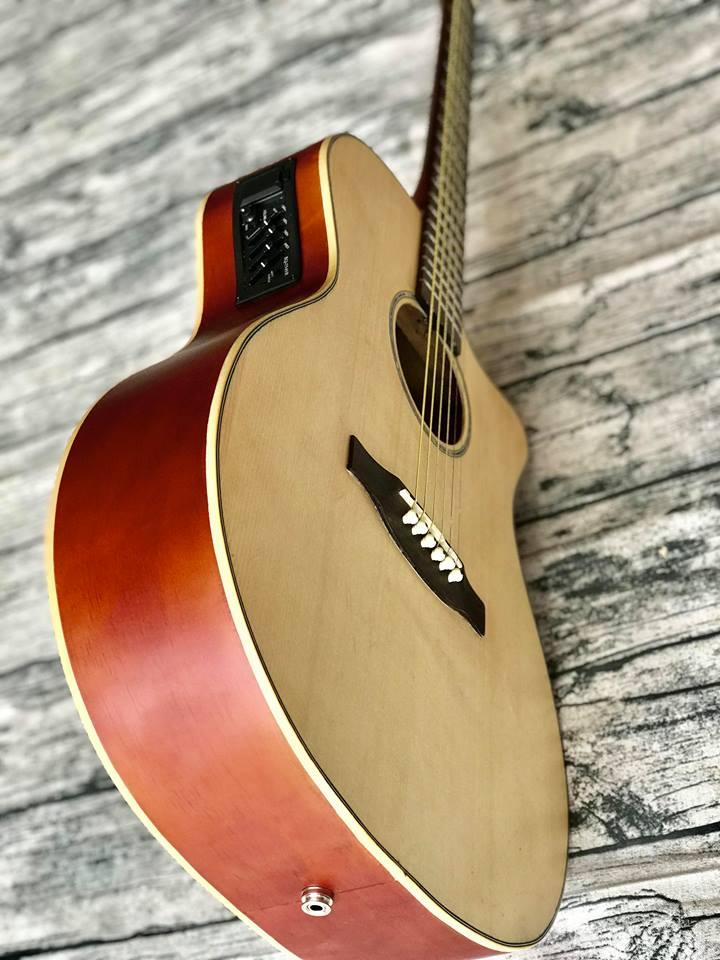 Đàn Guitar Giá rẻ có EQ kết nối ra loa Ampli dễ bấm êm tay âm sắc rõ ràng