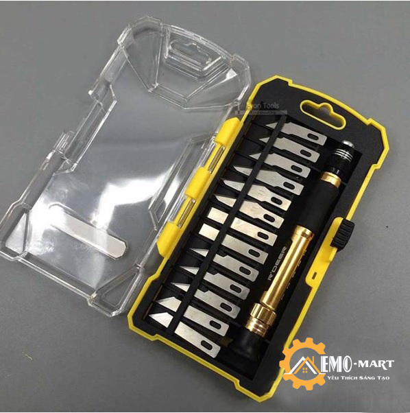 [FreeshipMAX] Bộ dao điêu khắc 14 chi tiết Asaki