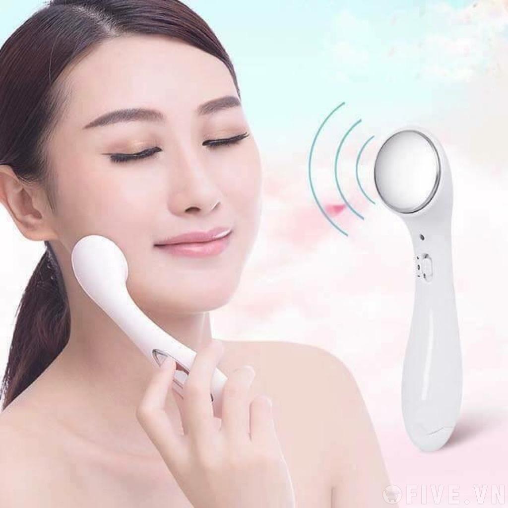 Máy Massage Mặt Rung Kết Hợp ion 2 Chế Độ