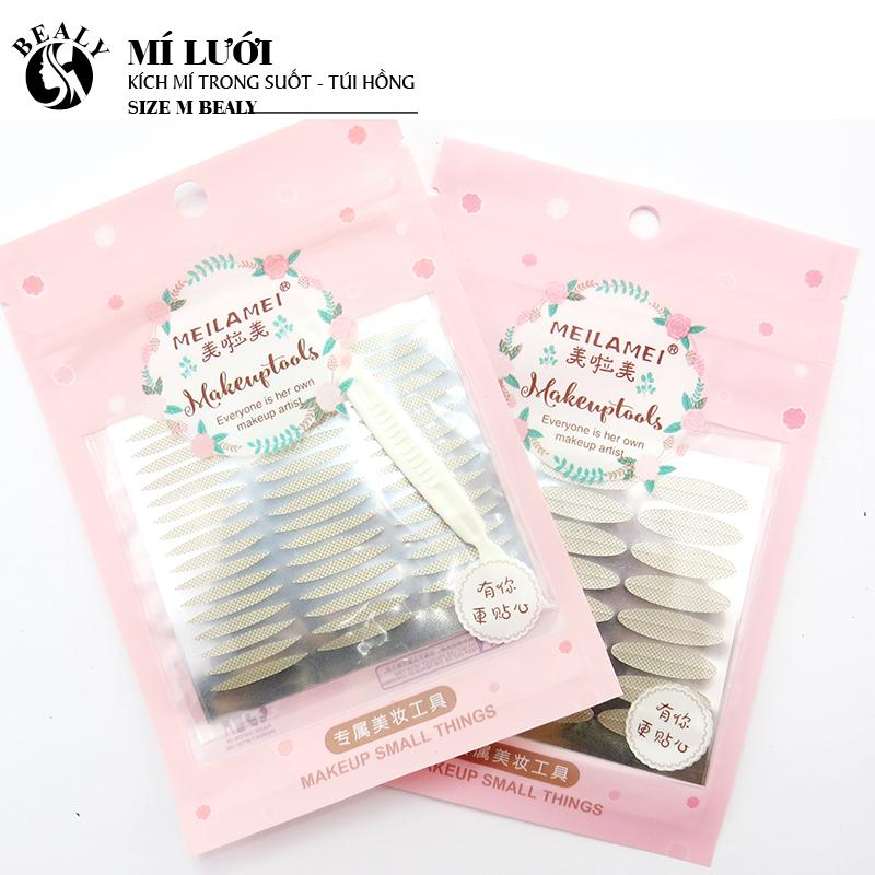 MÍ LƯỚI KÍCH MÍ TRONG SUỐT TÚI HỒNG SIZE M