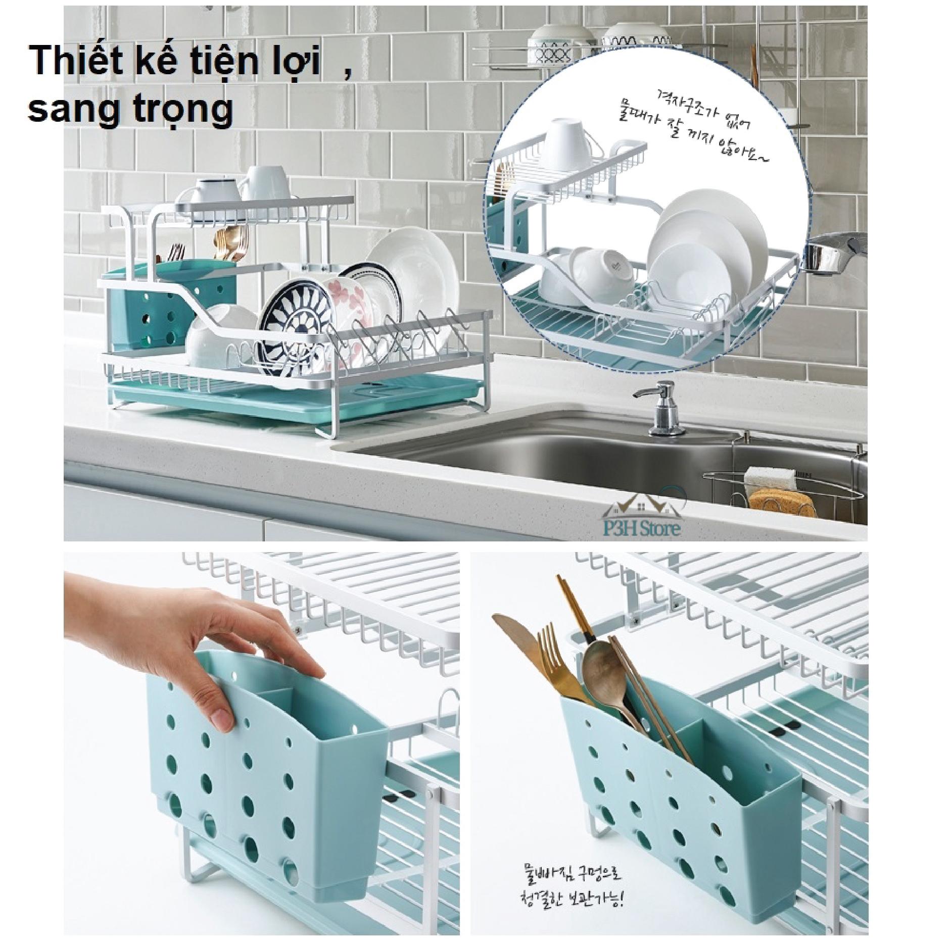 [LOCK&LOCK] KỆ BÁT ĐĨA 2 TẦNG LOCK&LOCK LDR204