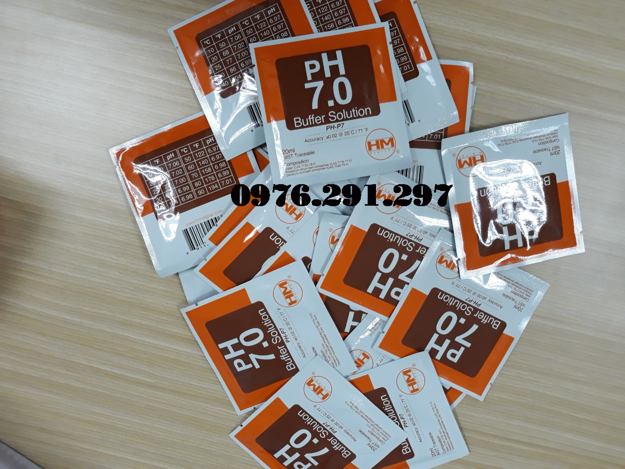 [HCM]Gói dung dịch PH7 - Dung dịch chuẩn PH
