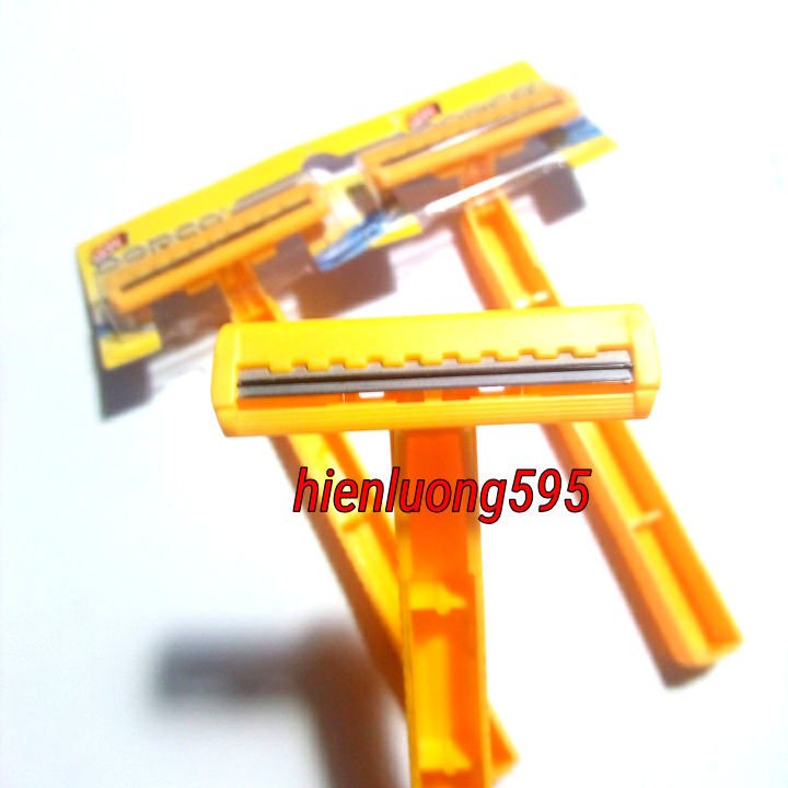 DAO CẠO RÂU 2 LƯỠI DORCO HÀN QUỐC (12 CÁI)