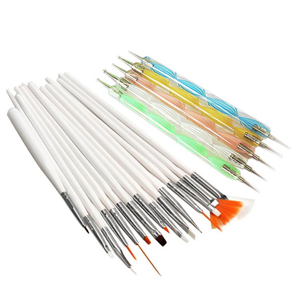 BỘ 15 CỌ 5 BI VẼ MÓNG NGHỆ THUẬT