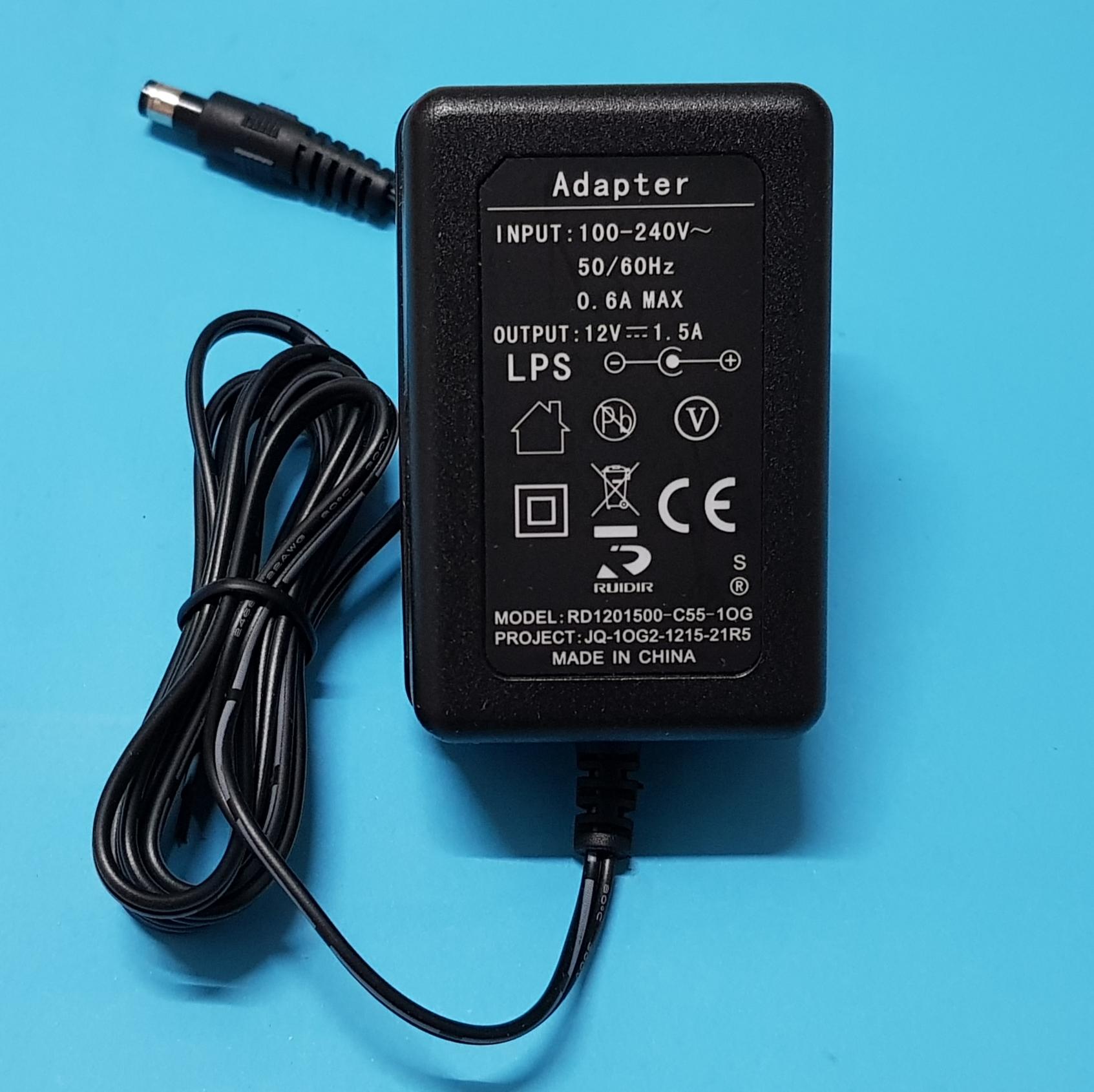 Adaptor 12V 1.5A