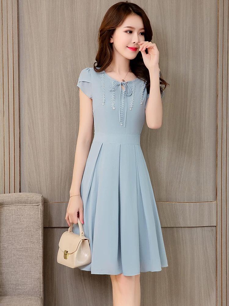 ĐẦM VOAN LỤA CAO CẤP V6