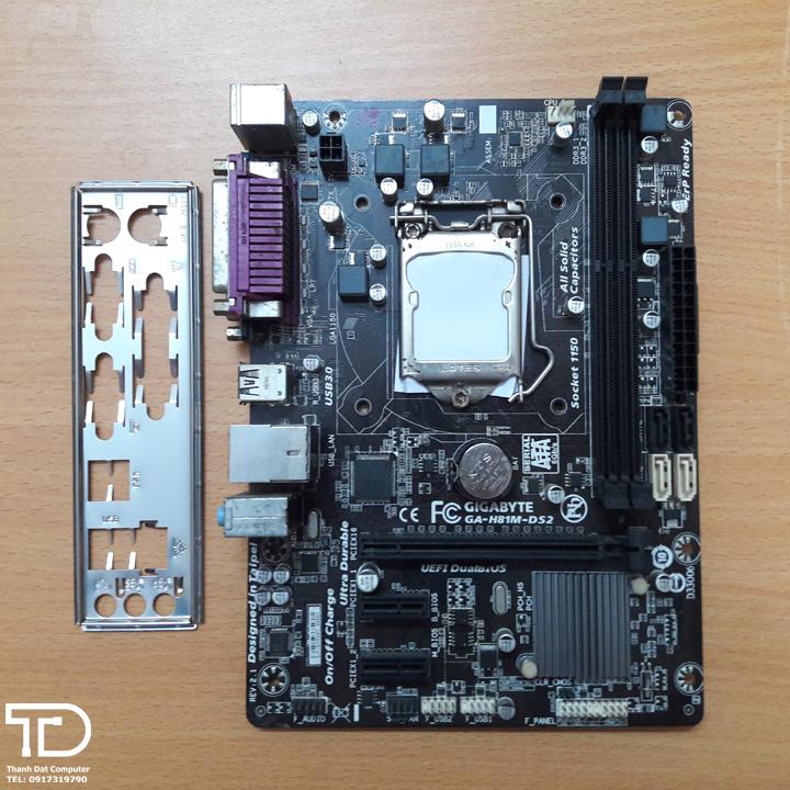 Bo mạch chủ Gigabyte H81M-DS2 socket 1150