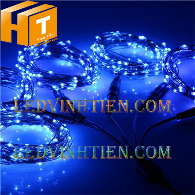 Đèn led đom đóm 10m, Đèn led trang trí đom đóm adapter