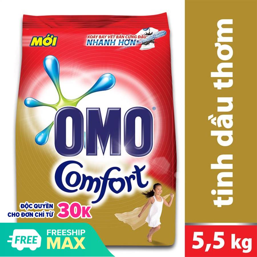 Bột giặt Omo Comfort Tinh dầu thơm tinh tế 5,3kg Bách Hóa Giá Sỉ Tiến Dũng