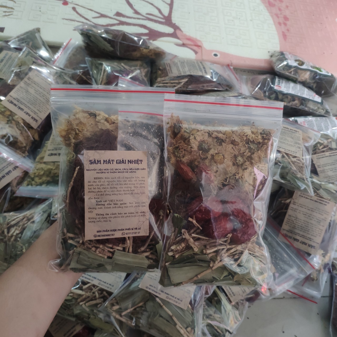 SÂM BÔNG CÚC NHỎ NẤU 3L NƯỚC