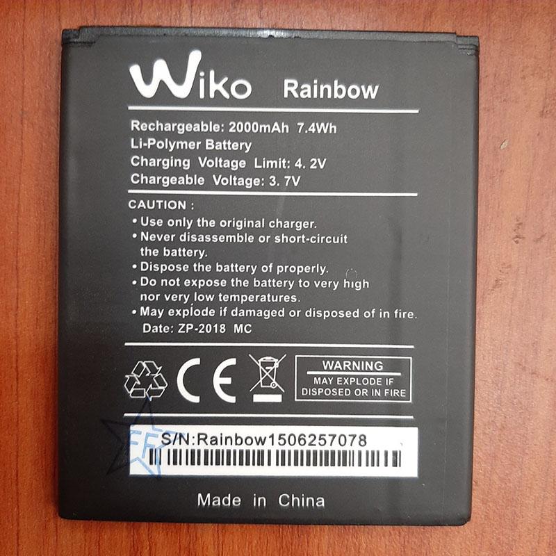Pin Wiko Rainbow, Rainbow Jam, Bloom, Bloom 2,Cink Five , Stairway 2000mah