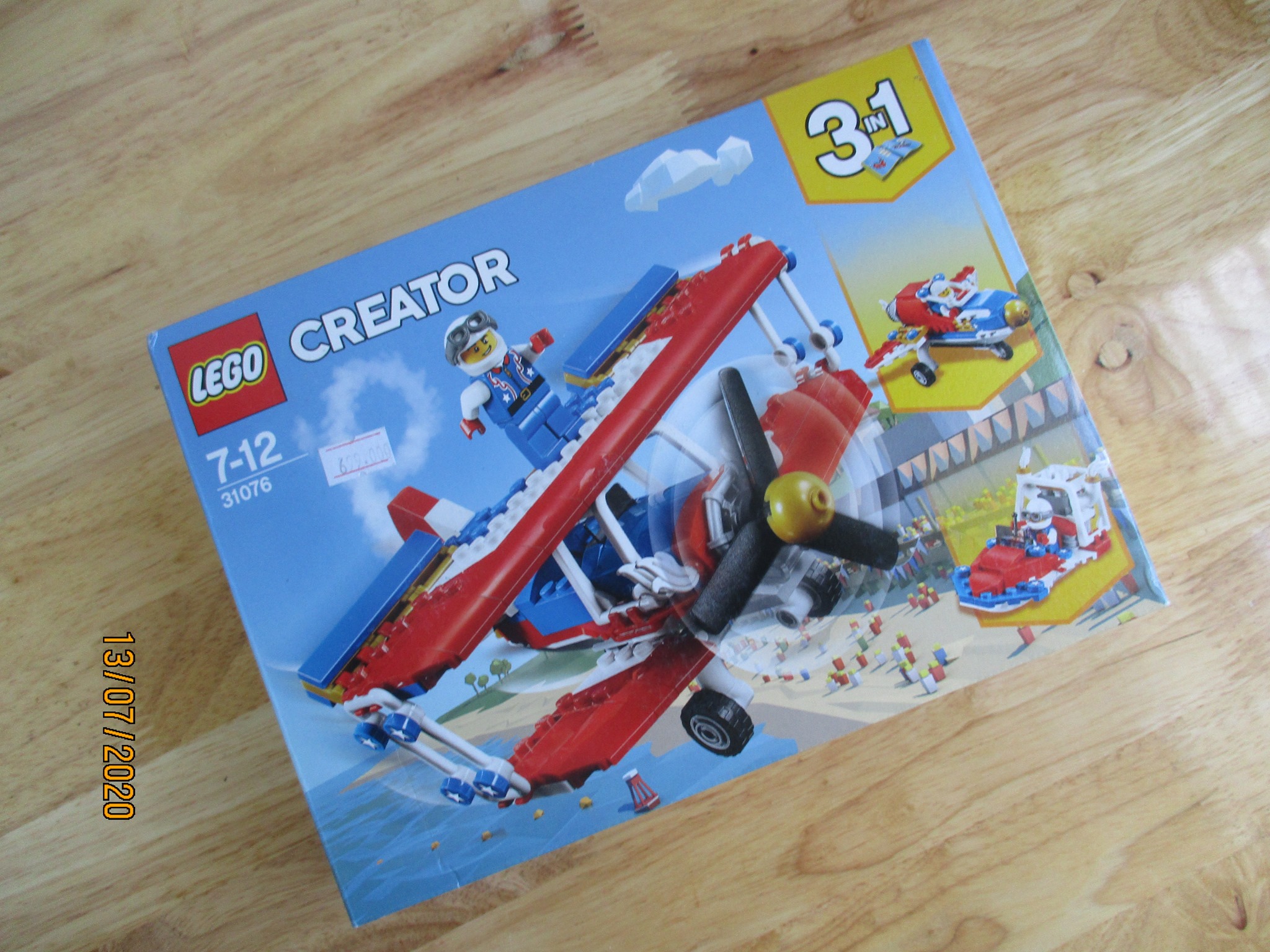 Đồ Chơi Lắp Ráp LEGO Creator 31076 Máy Bay Biểu Diễn Mạo Hiểm [BrickVN]
