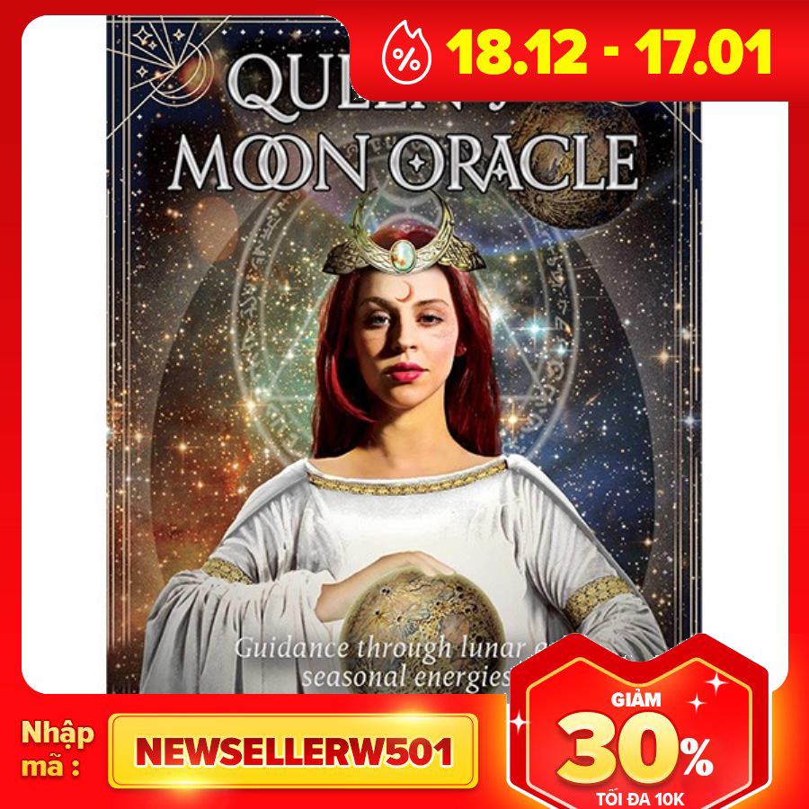 Bộ tarot queen of the moon oracle l20 card deck cao cấp đẹp