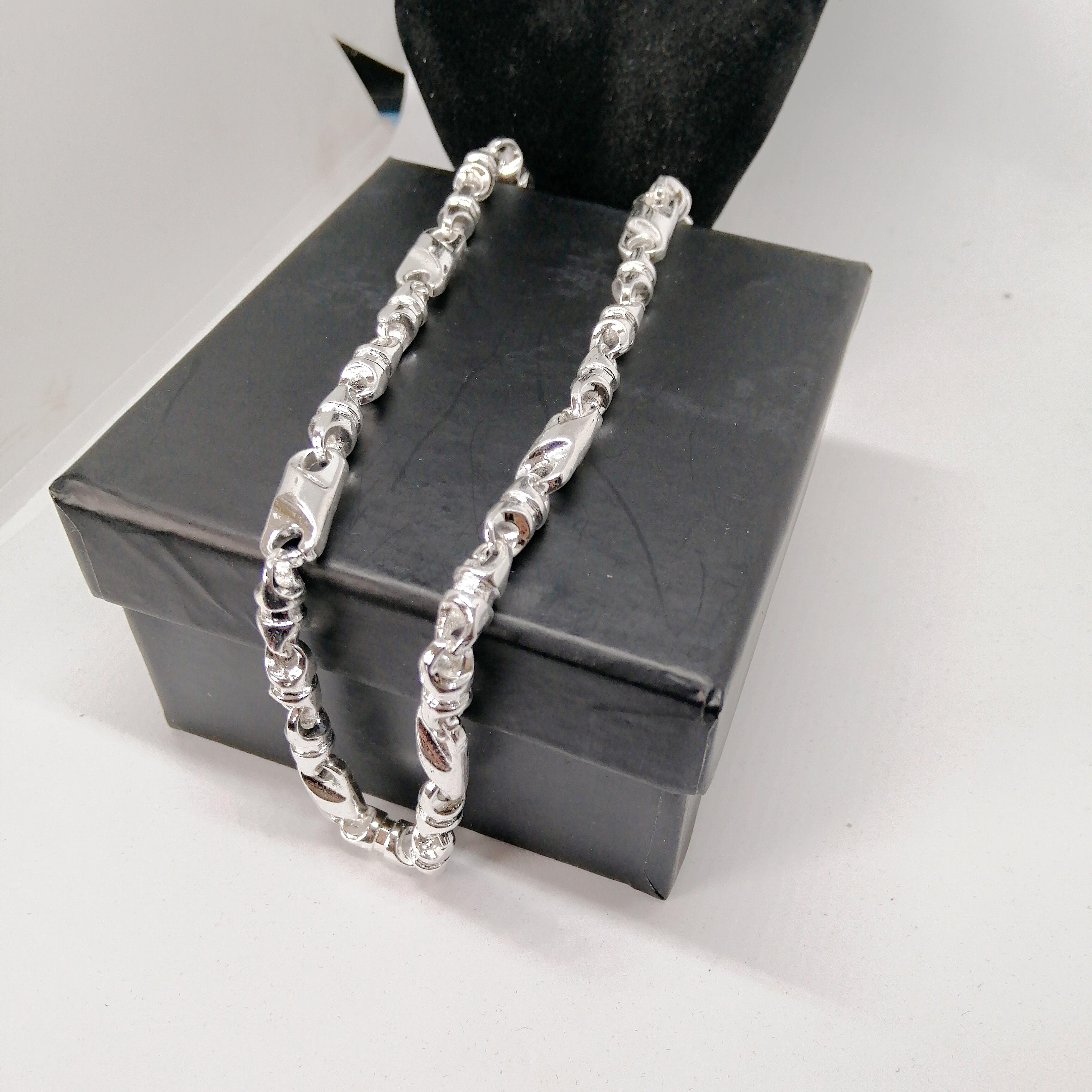 Dây Chuyền Nam Bạc Ý 925, Dây Chuyền Nam Đẳng Cấp, Dây Chuyền Nam Đẹp MS02 (Màu Bạc)