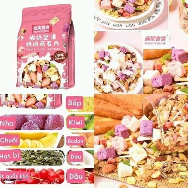 Ngũ cốc trái cây ăn kiêng Fruit Baked Oatmeal