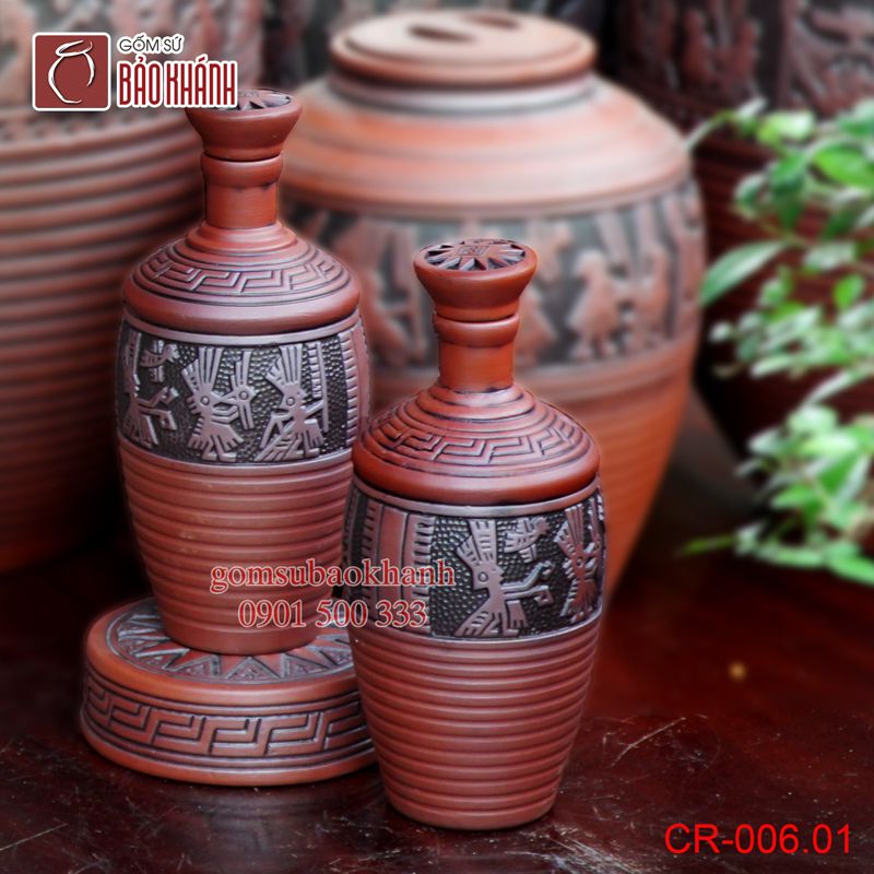 Chum sành Đông Sơn Âu Lạc 1 lít