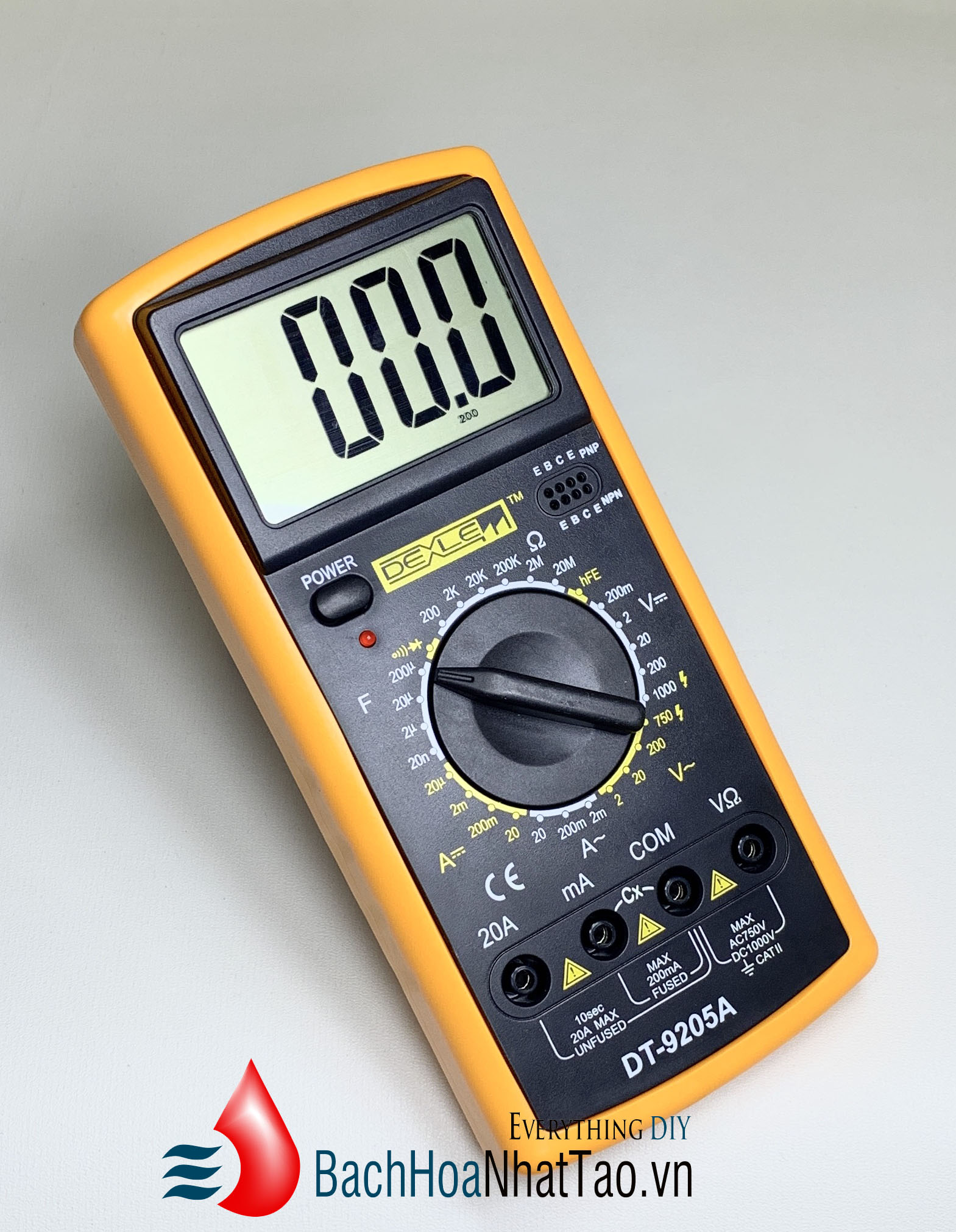 Đồng hồ đo vạn năng Digital 9205A VOM  Màn Hình Lớn